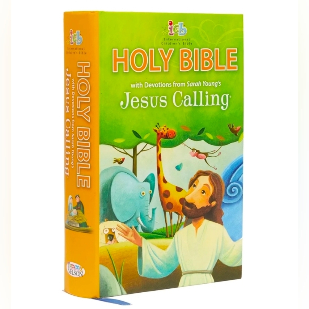 ICB Jesus Calling Bible for Children Hardcover Devotions from Sarah Young New